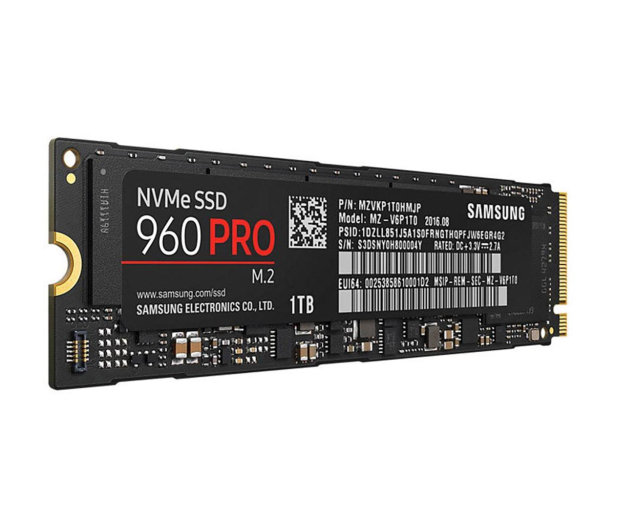 Samsung 1TB M.2 PCIe NVMe 960 Pro - 337410 - zdjęcie 2